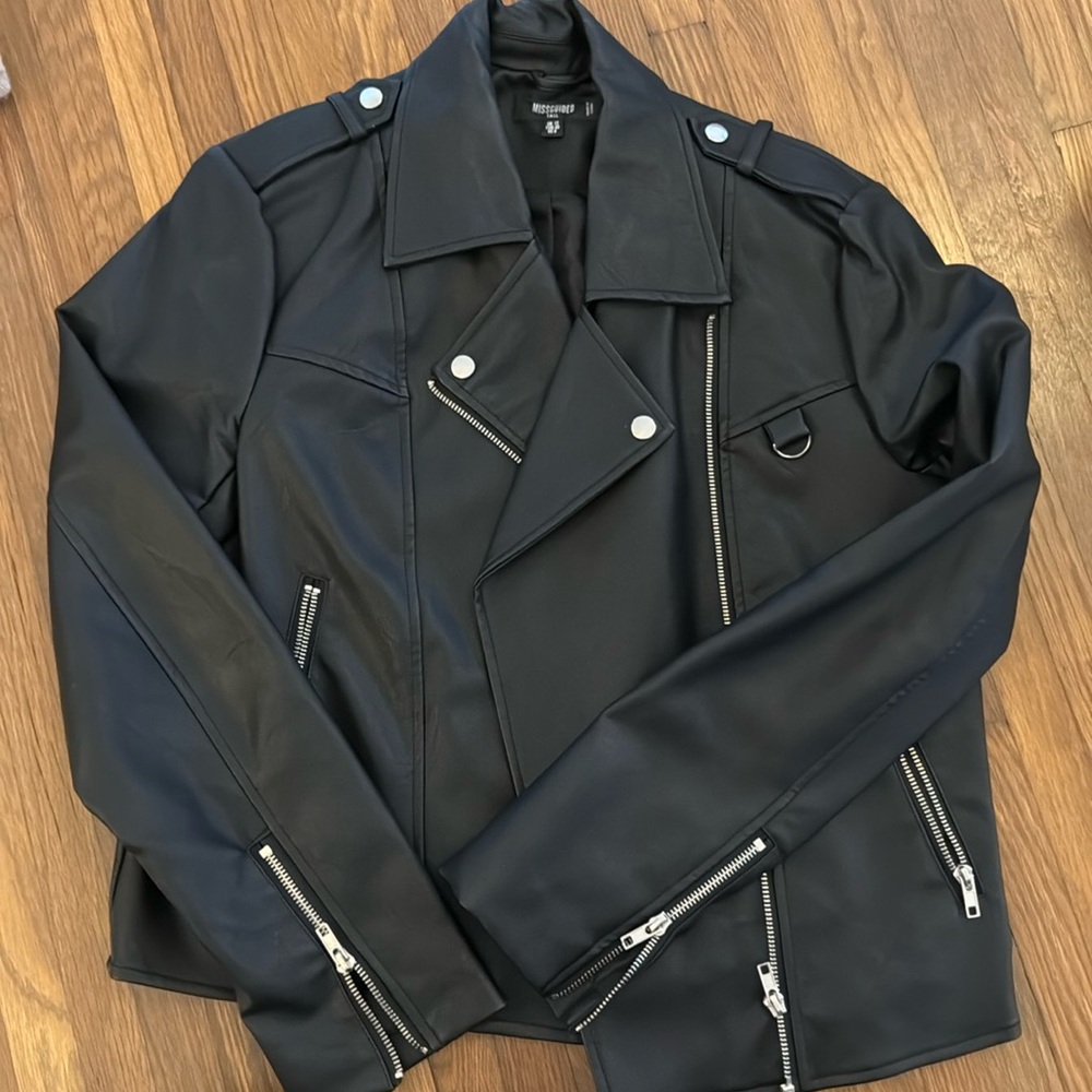 Leather jacket